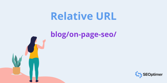 Ejemplo de URL relativa